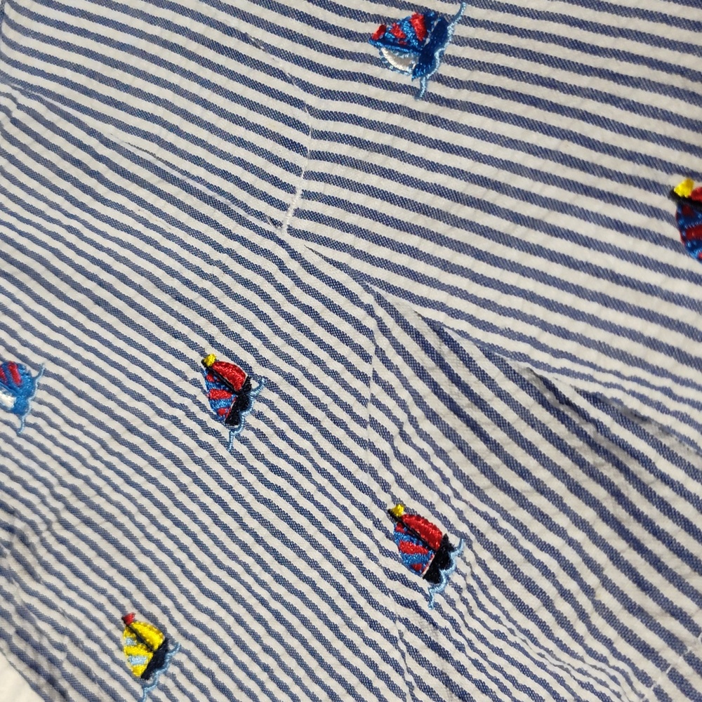Starting out 6m sailboat embroidered shirt set euc - Picture 5 of 5